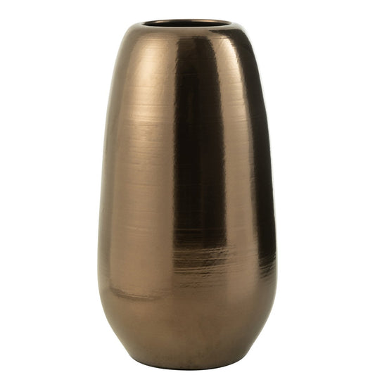 J-Line Vase Porselein Goud Extra L