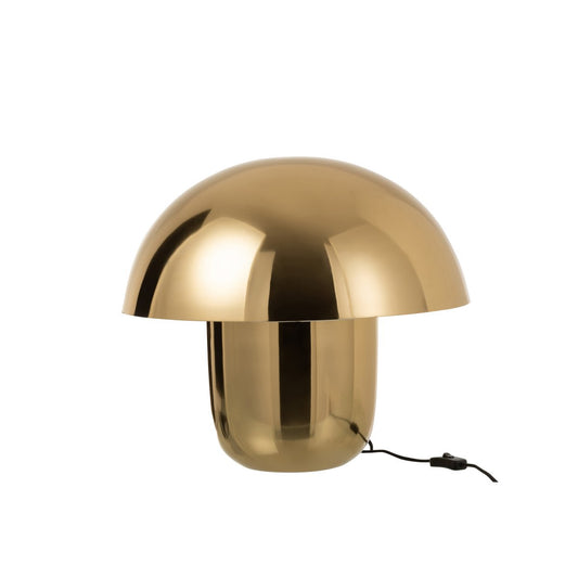 J-Line lamp Paddenstoel Goud L