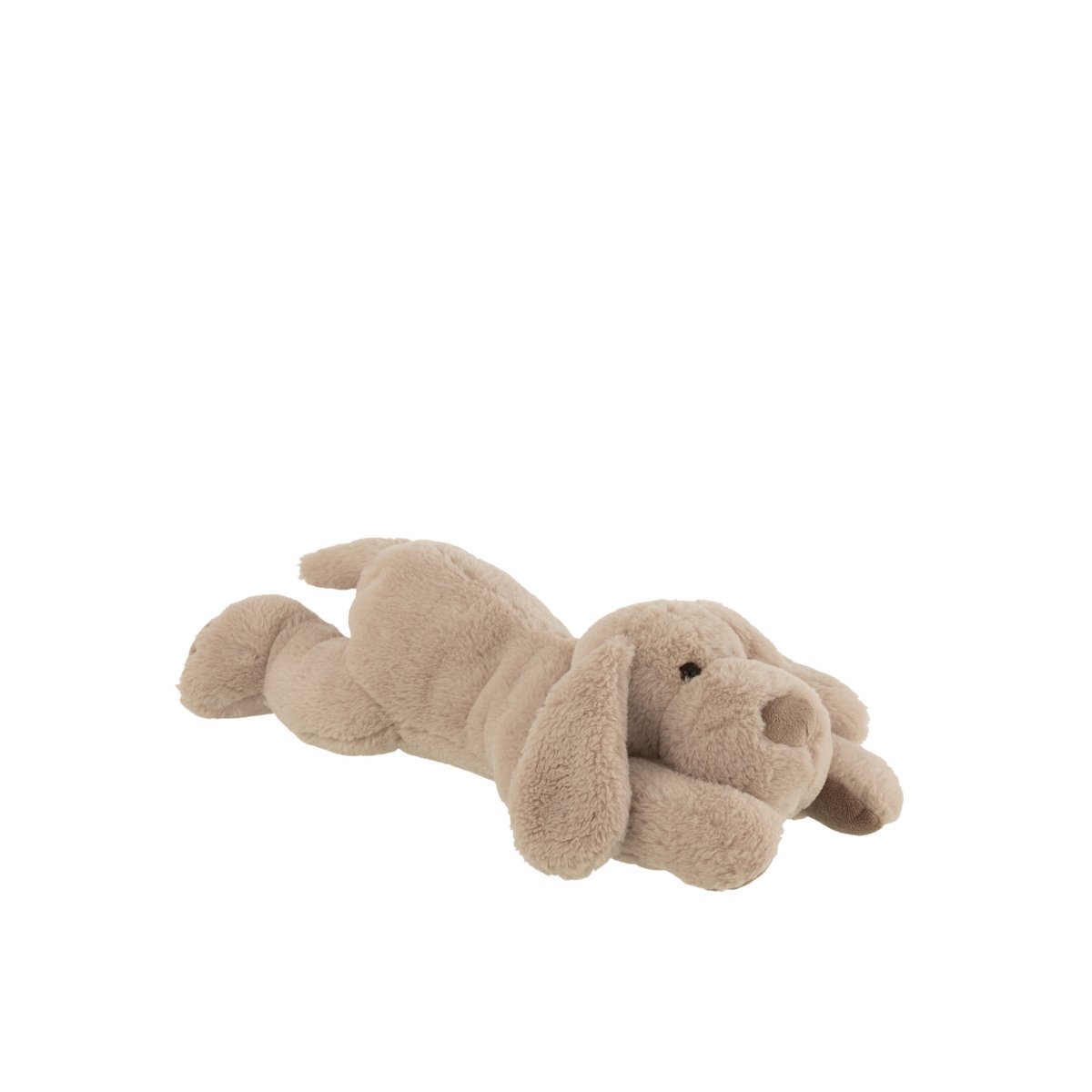 J-Line Hond Liggend Textiel Beige