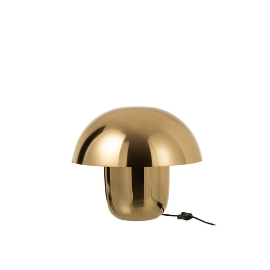 J-Line lamp Paddenstoel Goud S