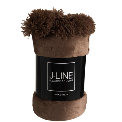 J-Line Plaid Pompon Bruin